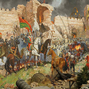 Final assault and the fall of Constantinople in 1453 #3 by Steve Estvanik