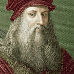 Leonardo Da Vinci #3 by Science Photo Library