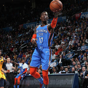 Utah Jazz V Oklahoma City Thunder #5 by Zach Beeker