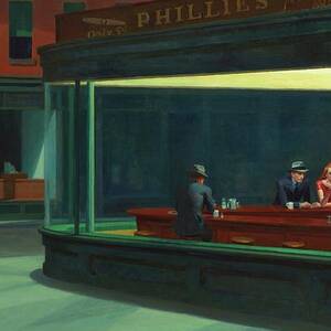 Nighthawks by Edward Hopper
