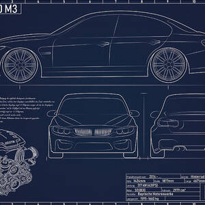 Bmw E30 M3 Poster by Alexander Winkler - Pixels