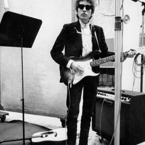 Bob Dylan Records Bringing It All Back by Michael Ochs Archives