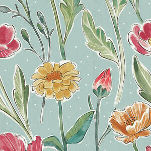 Boho Field Pattern Ie by Janelle Penner