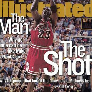 Chicago Bulls Michael Jordan, 1988 Nba Eastern Conference Sports  Illustrated Cover by Sports Illustrated
