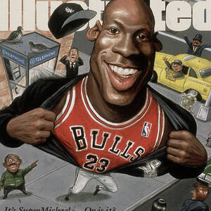 New York Knicks: Patrick Ewing May 1985 Sports Illustrated Cover - Off –  Fathead