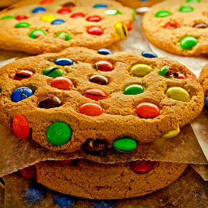 Cookies With M&ms by Kantor