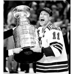 Mark Messier 1993-94 Stanley Cup by B Bennett