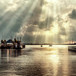Dock Sunrise by Andy Amos