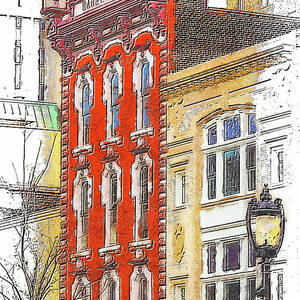 Historic Downtown Raleigh North Carolina FX Digital Art by Dan ...