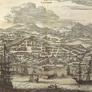 El Salvador - Engraving - 17th Century. by Album