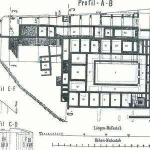 Plan Of The School Of Medicine And Pharmacy Rennes Painting By