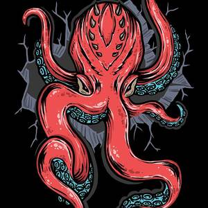 Scary Octopus Halloween Costume Kraken Sea Monsters And Squid Digital Art By Martin Hicks - halloween decor kraken roblox