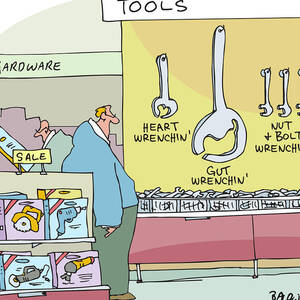 Hardware Store Tools Wrench by Mike Baldwin