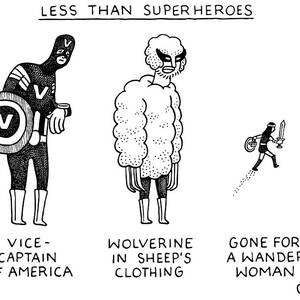 Less Than Super by Tom Chitty Less Than Super by Tom Chitty