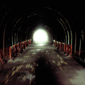 Light at the end of the tunnel by Scott Lyons