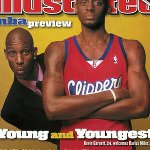 Minnesota Timberwolves Latrell Sprewell, Kevin Garnett, And Sports  Illustrated Cover by Sports Illustrated