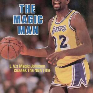 Magic Johnson - Los Angeles Lakers, 1979–1991, 1996  Magic johnson, Sports  illustrated nba, Sports photography