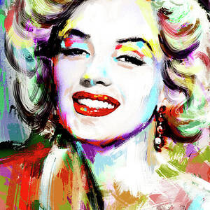 Marilyn Monroe Digital Art by Movie World Posters - Fine Art America