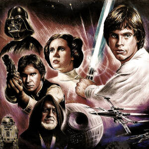 May the force be with you 3rd ver  by Andrew Read