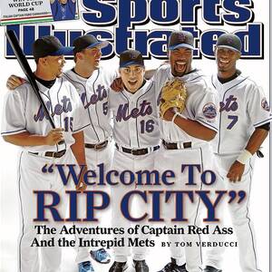 New York Mets Carlos Beltran, David Wright, Paul Lo Duca Sports Illustrated Cover by Sports Illustrated