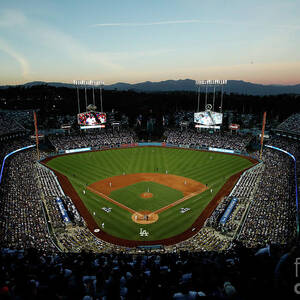 Nlcs - Chicago Cubs V Los Angeles by Josh Lefkowitz