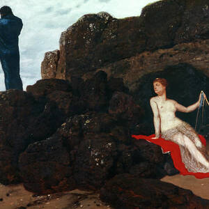 Odysseus and Calypso by Arnold Bocklin