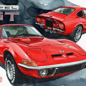 Opel GT by Yoshiharu Miyakawa