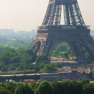 Paris Tour Eiffel 301 Pollution by Pascal Poggi