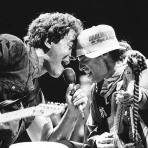 Photo Of Bruce Springsteen by Richard Mccaffrey