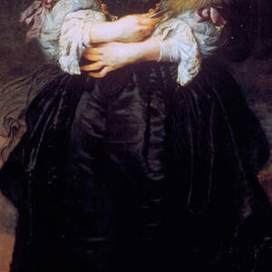 Portrait Of Helena Fourment, C1630-32 by Print Collector