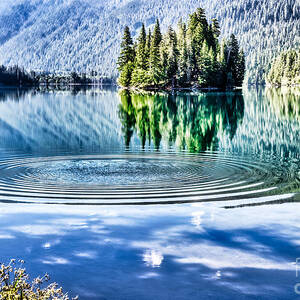 Ripples in the Lake by Bruce Block