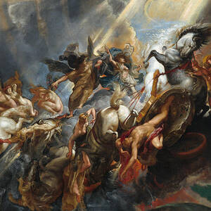 Fall Of Phaeton, C1604-05 by Peter Paul Rubens