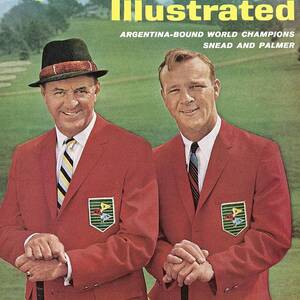 Sam Snead And Arnold Palmer, International Golf Sports Illustrated Cover by Sports Illustrated