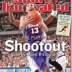 Shootout Nba Playoffs, Suns Vs. Mavs Its Great Tv Sports Illustrated Cover by Sports Illustrated