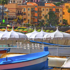 Taormina In Summer Sunshine by Terry Eggers