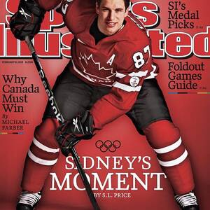 Team Canada Sidney Crosby, 2010 Vancouver Olympic Games Sports Illustrated  Cover by Sports Illustrated
