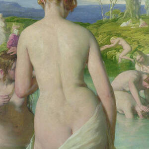 The Bathers By William Mulready by William Mulready