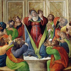 The Descent Of The Holy Ghost by Sandro Botticelli