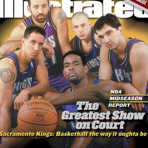 Sports Illustrated 1989 MICHIGAN Glenn Rice RUMEAL ROBINSON Basketball NO LABEL 
