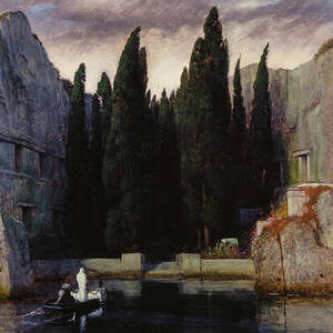 The Isle of the Dead, 1883 by Arnold Bocklin