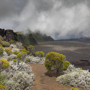 The Remparts De Bellecombe, Piton De La Fournaise Volcano by David Noton / Naturepl.com