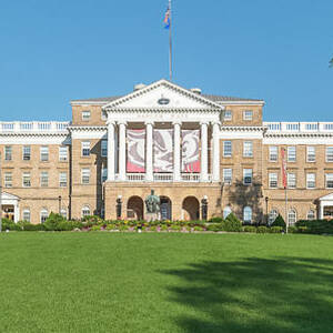 View Of Bascom Hill With University by Panoramic Images