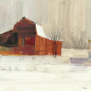 Winter On The Farm by Albena Hristova