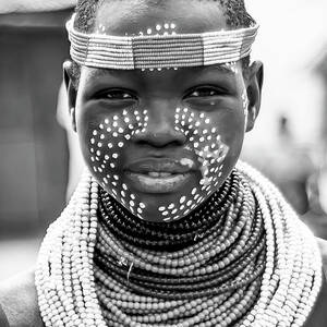 Tribal Girls Fashion Acrylic Print by Mark Johnson - Pixels