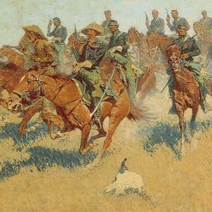 On the Southern Plains, from 1907 by Frederic Remington