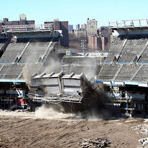Yankee Stadium Demolition Photograph by Steven Spak - Fine Art America