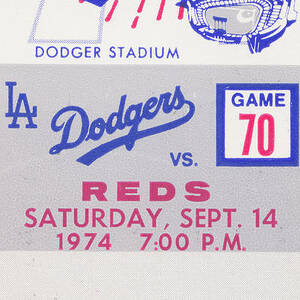 1963 World Series Dodgers Ticket Tote Bag by Row One Brand - Fine Art  America