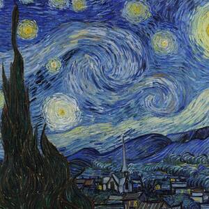 The Starry Night by Vincent Van Gogh