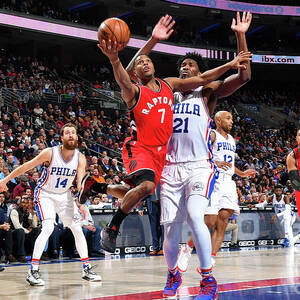 Kyle Lowry #5 by Jesse D. Garrabrant
