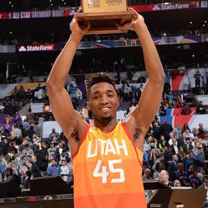 Donovan Mitchell #7 by Andrew D. Bernstein